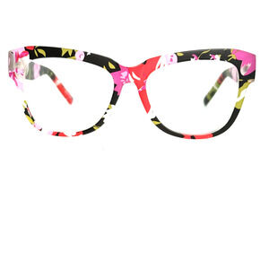 Zenni‎ 109824 Eyeglass Frames Trans multicolor tortoise H19567